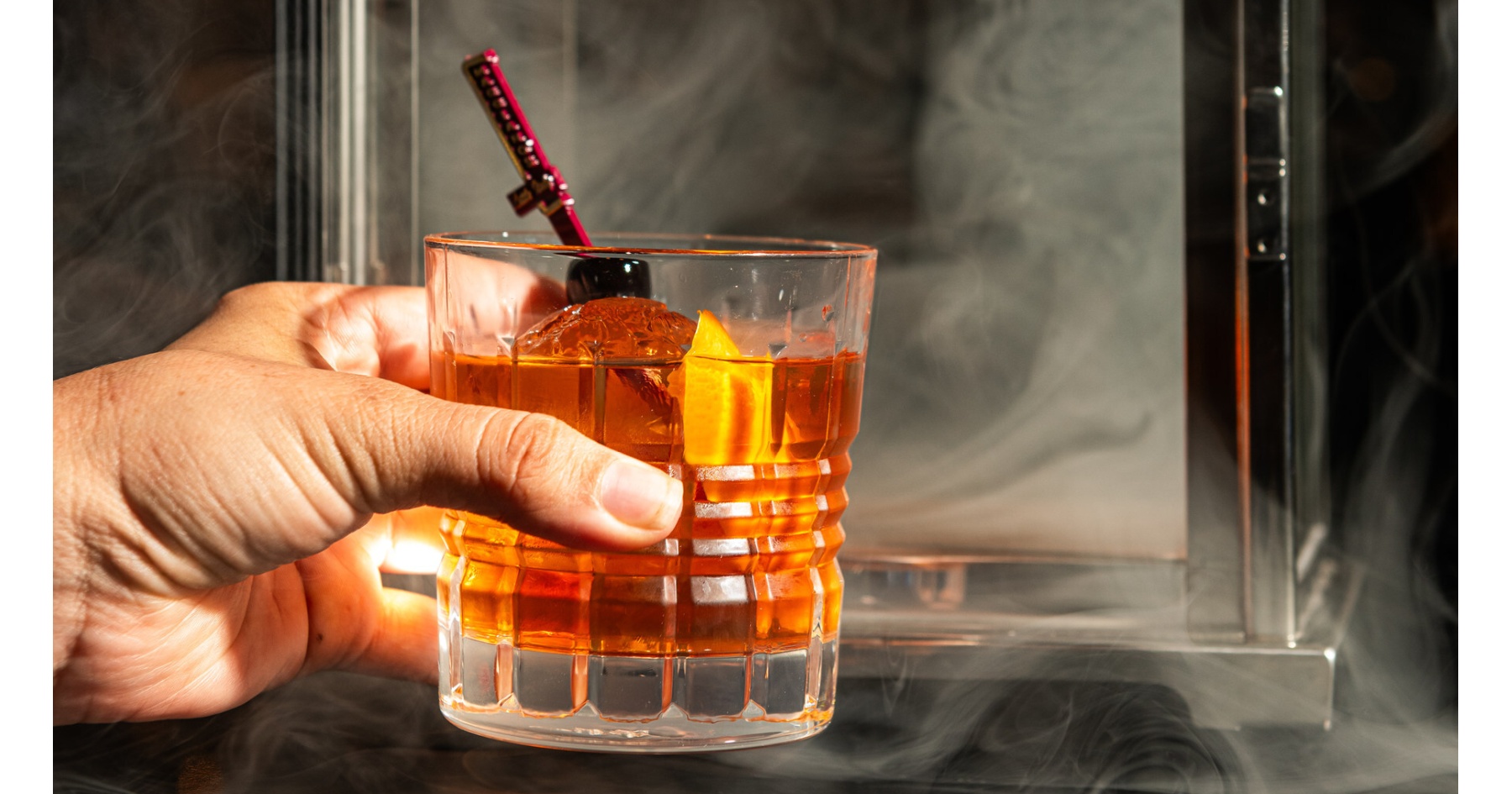 Smoked Old Fashioned
